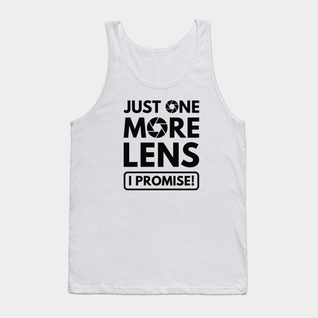 One More Lens Tank Top by LuckyFoxDesigns